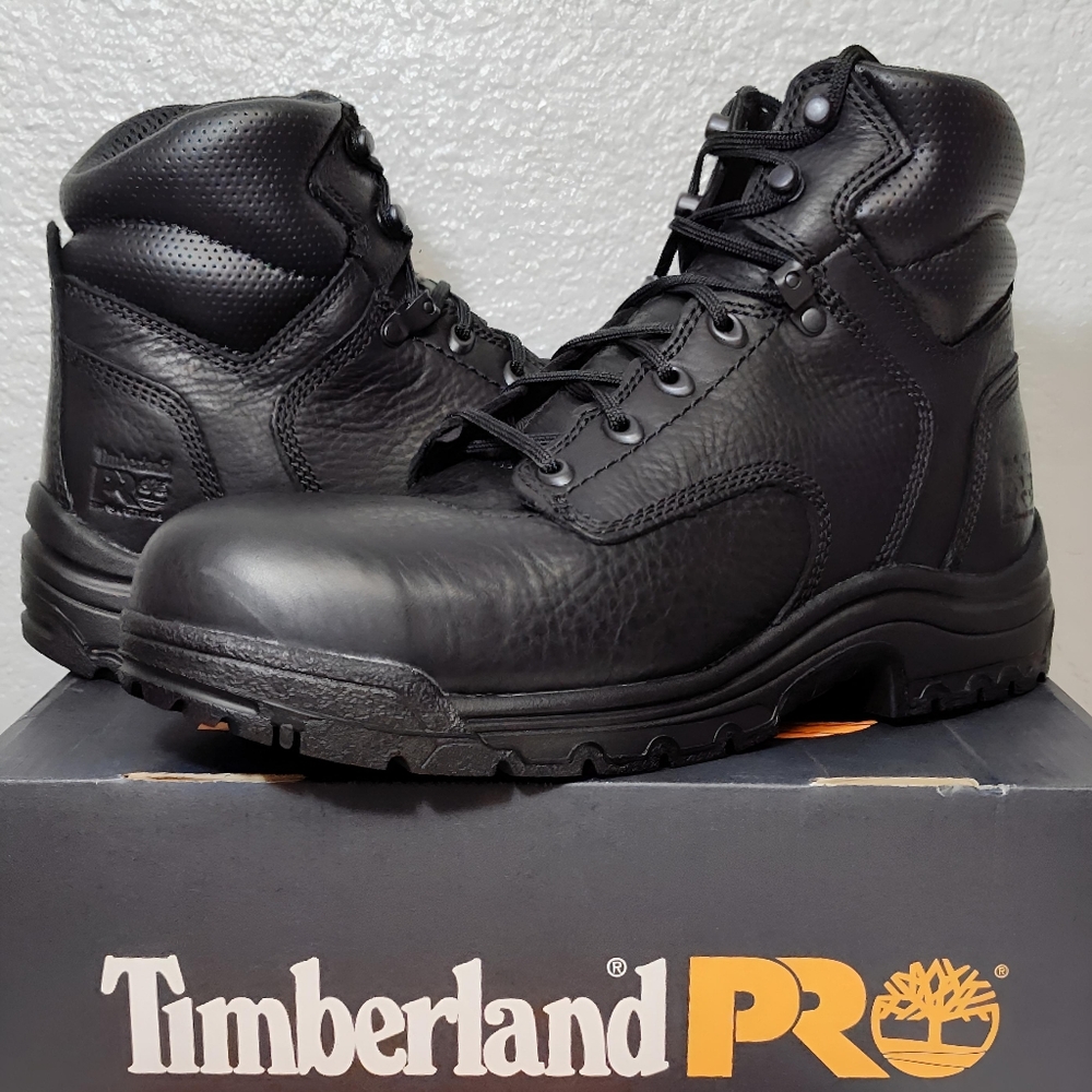 Timberland PRO TiTAN 6" Alloy Safety Toe EH MEN'S Size 10M TB026064